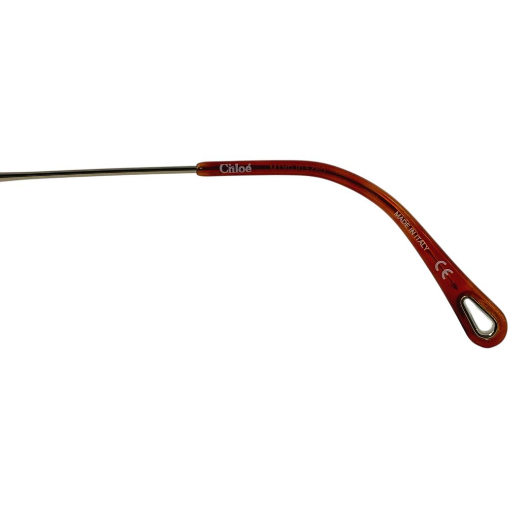 Chloe CH0098O Womens Metal Eyeglass Frame 005 Gold 56-16 Italy - Picture 5 of 6